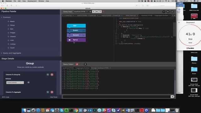 Building an Aggregation pipeline in 60 seconds смотреть онлайн
