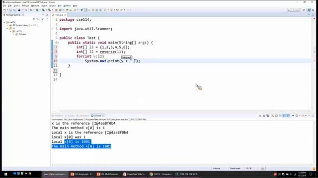 CSE114 Computer Science I: Arrays 2 смотреть онлайн