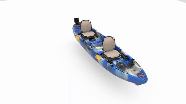 Vanhunks Orca 13'0 Fishing Kayak 3D View смотреть онлайн