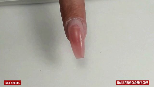 Shaping coffin/ballerina nails | How to file Tutorial смотреть онлайн