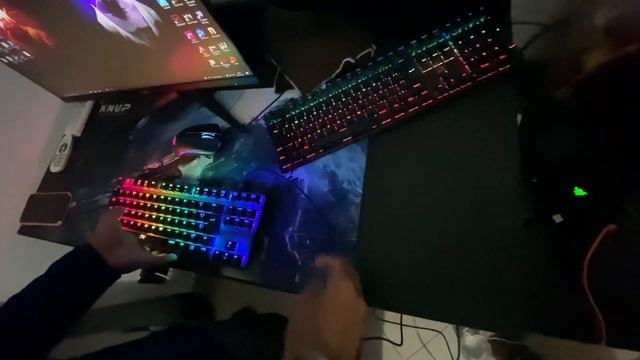 MEU NOVO TECLADO GAMER!  Hyperx Alloy Origins Core RGB [Unboxing/Review]