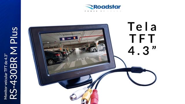 Monitor Veicular 4.3" TFT - RS-430BR M Plus смотреть онлайн