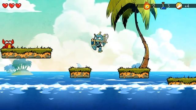 Прохождение Wonder Boy: The Dragon's Trap Часть 2 Мышерыб смотреть онлайн