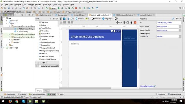 Android Tutorial - SQLite CRUD - Part 1 смотреть онлайн
