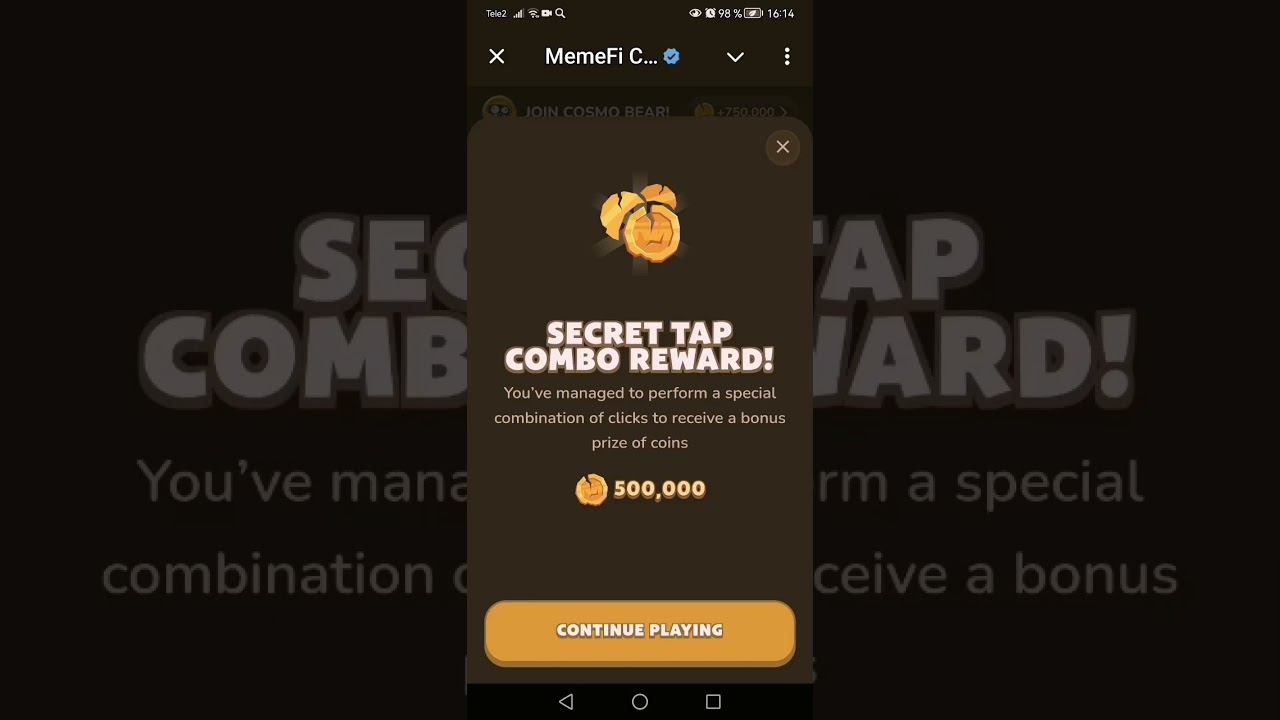 Комбо MemeFi 2 - 3 августа | Секретный код MemeFi Coin l Как получить 2 000 000 монет в МемФай смотреть онлайн