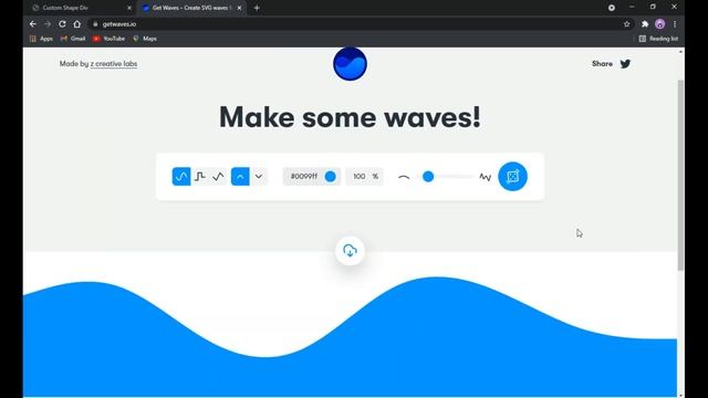 Curved/Custom DIV Shape Tutorial - CSS & SVG смотреть онлайн