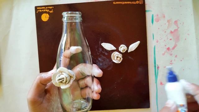 Glass Bottle Painting || Waste Bottle Reuse Idea || Bottle Decoration Ideas || Glass Bottle art? смотреть онлайн