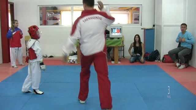 Тхэквондо (ВТФ). Алькор. Керуги. За 3 место свыше 22 кг смотреть онлайн