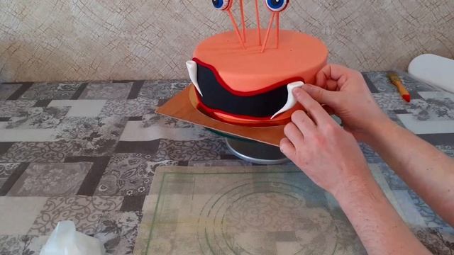 Оформляю Торт Монстр / Monster cake / смотреть онлайн