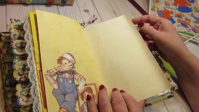 2 Raggedy Ann Journals (Plus a Bundle of RA Leftover Supplies)! Final Flip! смотреть онлайн