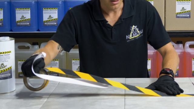 How to Apply Black/Yellow Anti Slip Tape to stairs, ramps and walkways. смотреть онлайн