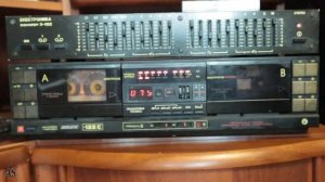 Как звучит МП ВЕГА-122С с современным усилителем мощности и акустикой системой