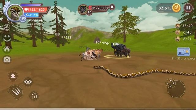 ЗМЕЯ ПОБЕДИЛА ВСЕХ БОССОВ в WILDCRAFT смотреть онлайн