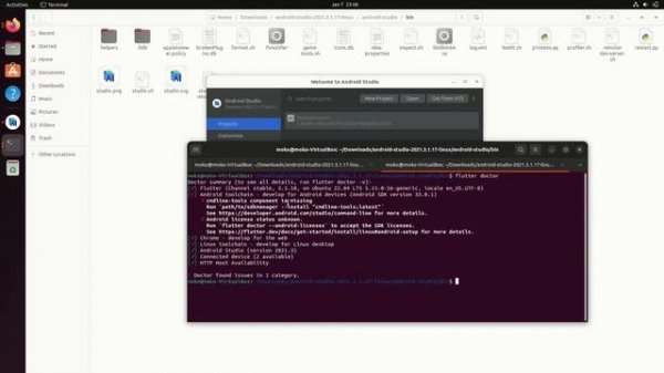 Fixing flutter doctor - android studio not installed, unable locate SDK, cmdline-tools is missing