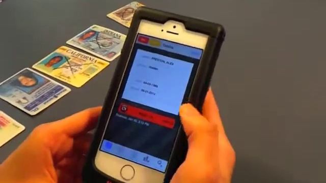 iPhone 5 ID Scanner Attachment - Portable ID Scanner смотреть онлайн