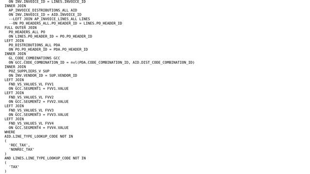 Code Review: Oracle SQL Code - Multiple Joins used смотреть онлайн