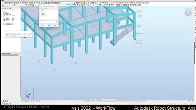 Autodesk Robot Structural Analysis 2022 - Worflow - Live #17 смотреть онлайн
