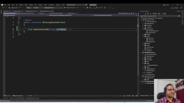 Part 2 Realtime Chat Application Build using Blazor step by step by Abhay Prince смотреть онлайн