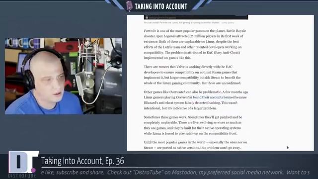 Taking Into Account, Ep. 36 - Linus Interview, Linux Gaming, VMWare, SPURV, Ubuntu, Fedora смотреть онлайн