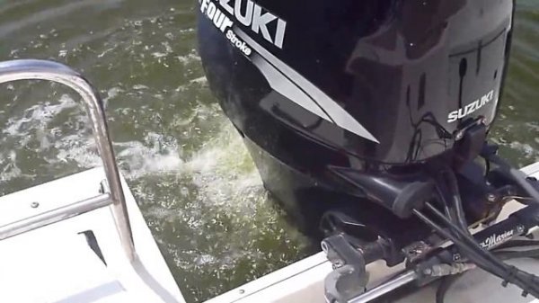 SUZUKI GF-21 4-stroke DF70 sea trial スズキ 船外機 試乗 中古艇