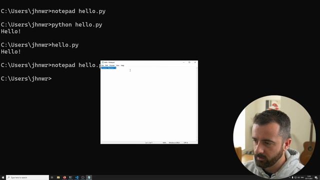 Running a program in command prompt – Python tutorial for beginners – CodeBerry Programming School смотреть онлайн