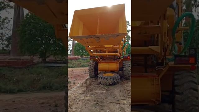 how to unload Flori with ramp/ Ajax concrete mixer machine new/ technic|civil site work || agro4300 смотреть онлайн
