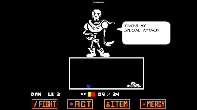 Undertale Papyrus Boss theme смотреть онлайн