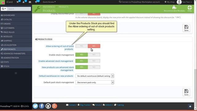 PrestaShop 1.6.x. How To Allow Orders On Out-of-stock Products смотреть онлайн
