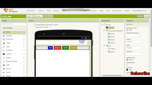 How To Make To-Do App | Part 1 | MIT App Inventor | By Krishna Raghavendran