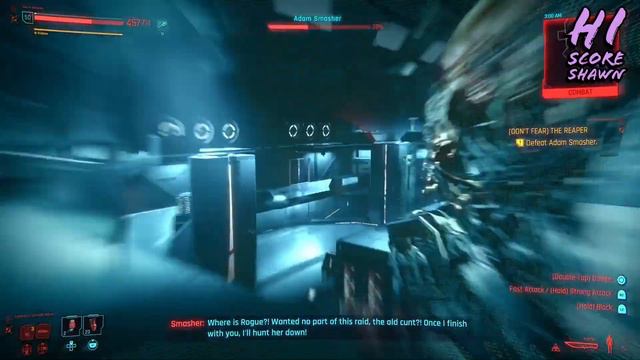 Adam Smasher vs V with Knife only [Cyberpunk 2077] смотреть онлайн