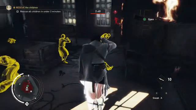 AC Syndicate - Jacob Kicks A Child Through A Door смотреть онлайн