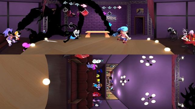 Vs Pibby Oswald 360° FNF Animation - Rabbit's Glitch. смотреть онлайн