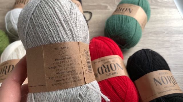 ОБЗОР пряжи DROPS NORD