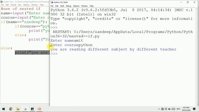 DECISION CONTROL STATEMENTS - PART 2 | (NESTED IF, IF - ELIF - ELSE) | PYTHON PROGRAMMING смотреть онлайн