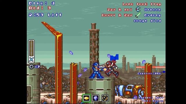 Mega Man X Online Deathmatch смотреть онлайн