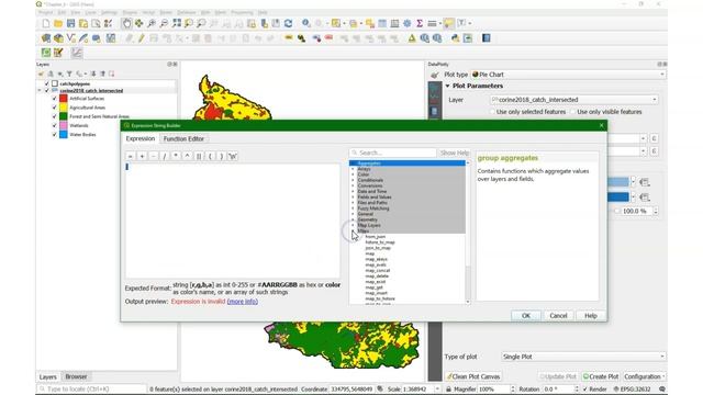 Match Layer Legend Colours with DataPlotly Pie Chart Legend in QGIS смотреть онлайн