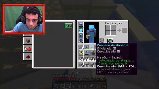 minecraft - Farm De Lula - Em Busca Do Diamante #20 смотреть онлайн