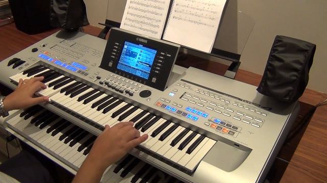 Samuel Barber - Agnus Dei (Adagio for strings) - Yamaha TYROS 4 смотреть онлайн