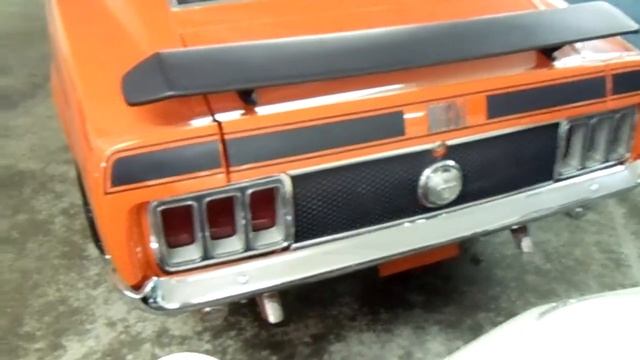 1970 Ford Mustang Mach 1 Grabber Orange 351 at Country Classic Cars смотреть онлайн