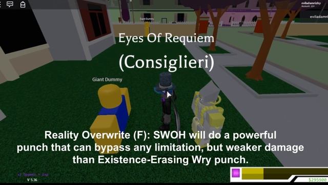 Spinning SWOH | ROBLOX Project JoJo смотреть онлайн