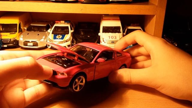 FORD MUSTANG GT маштаб 1:32 От Автопром смотреть онлайн