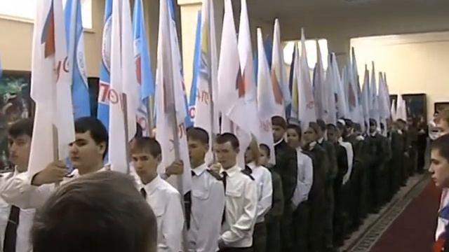 торжественный сбор РОССИЯ, МЫ ДЕТИ ТВОИ.mpg смотреть онлайн