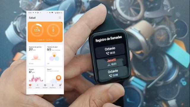 Huawei watch FIT 2 app STORE memoria 4 GIGAS GPS LLAMADAS bluetooth económico смотреть онлайн