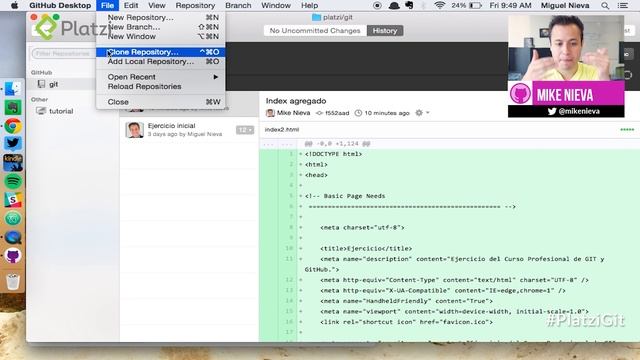 Domina las interfaces gráfica de usuario en GitHub смотреть онлайн