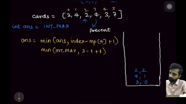 Minimum Consecutive Cards to Pick Up | LeetCode 2260 | Interview Questions | HashMap смотреть онлайн