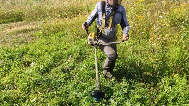 Возвращение на планету обезъян. Бензокоса освобождает планету от зелёных захватчиков. смотреть онлайн