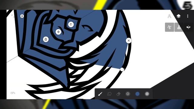 Как сделать маскот логотип на телефоне | How to make a logo mascot on your phone смотреть онлайн
