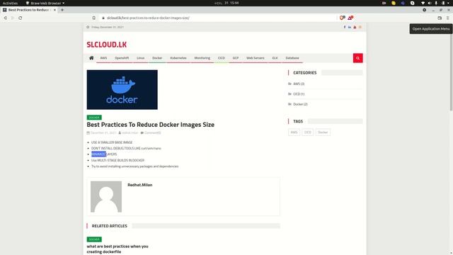 Best Practices to Reduce Docker Images Size смотреть онлайн