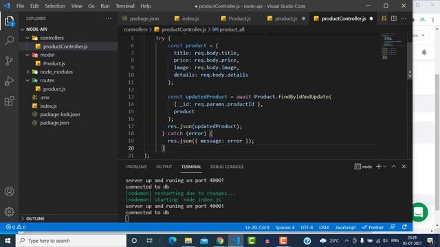 Node Js + Express Js + Mongo Db CRUD API Tutorial For Beginners in Hindi | 2021 смотреть онлайн
