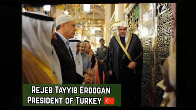 Kings, Princes and World Leaders Visits Prophet Muhammad ﷺ , Masjid Nabawi, Madinah Munawwarah смотреть онлайн